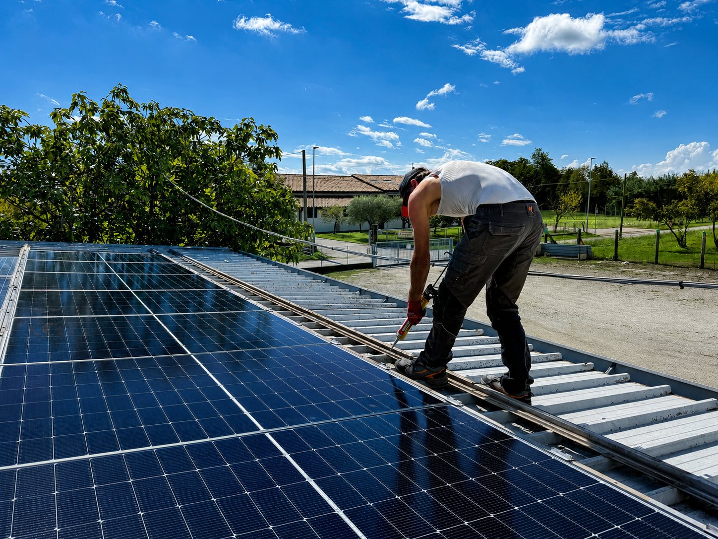 Installazione fotovoltaica Renso Impianti nel vicentino